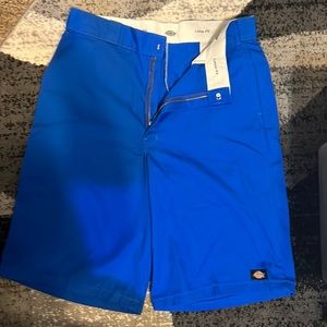 Bright Blue Dickies men’s shorts